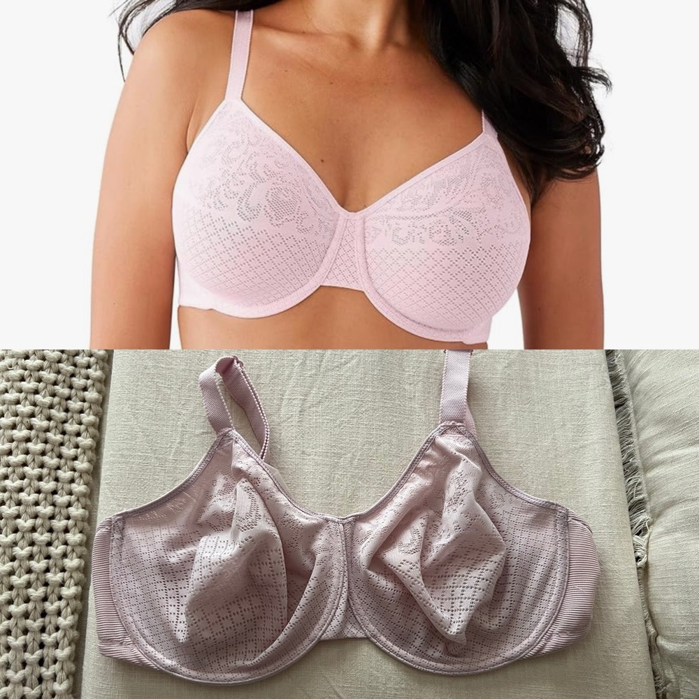 Wacoal Women's Visual Effects Minimizer Bra - 34G (DDDD), Ballet Slipper